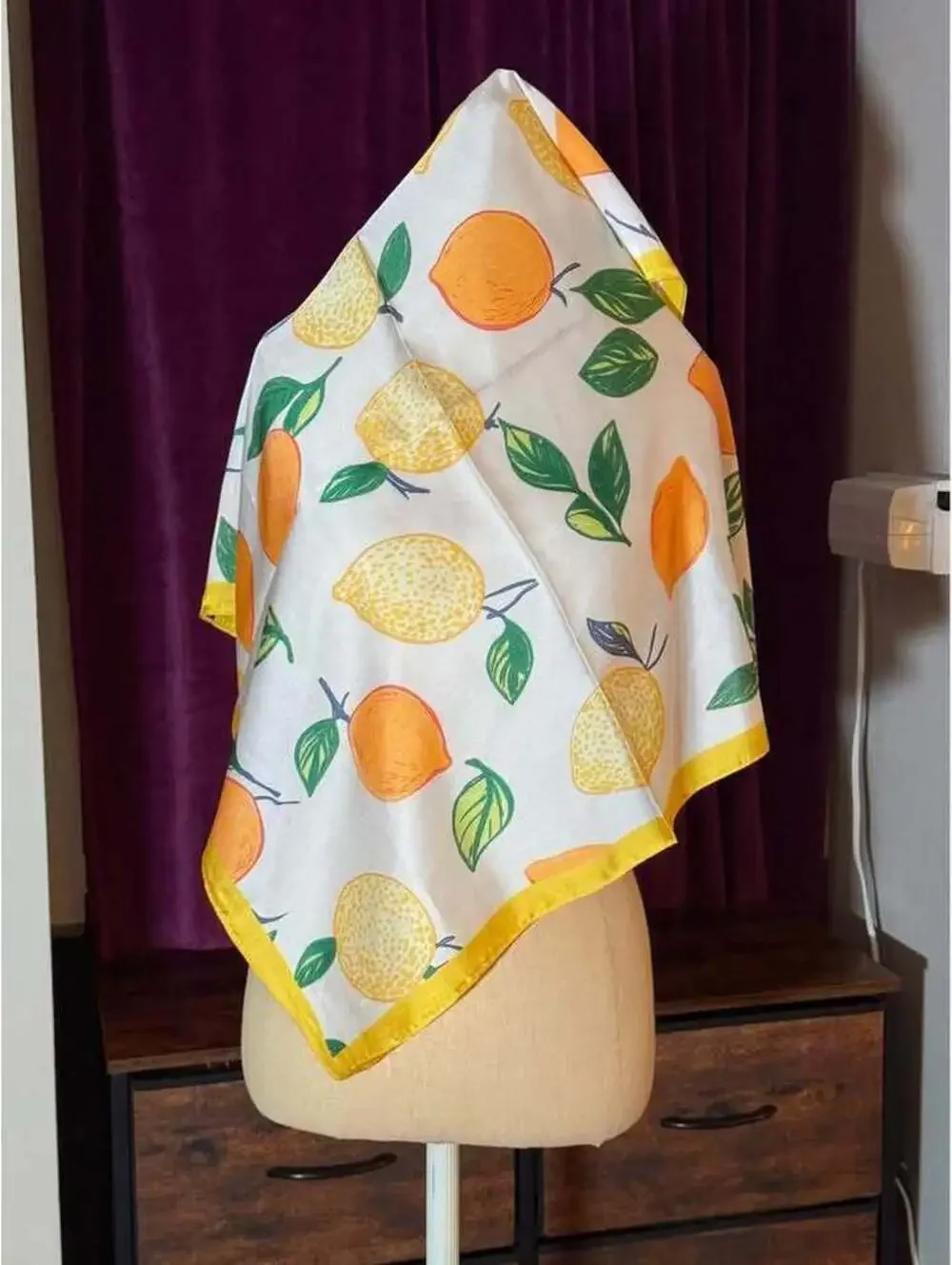 Cheery Lemon scarf New! $5. 26